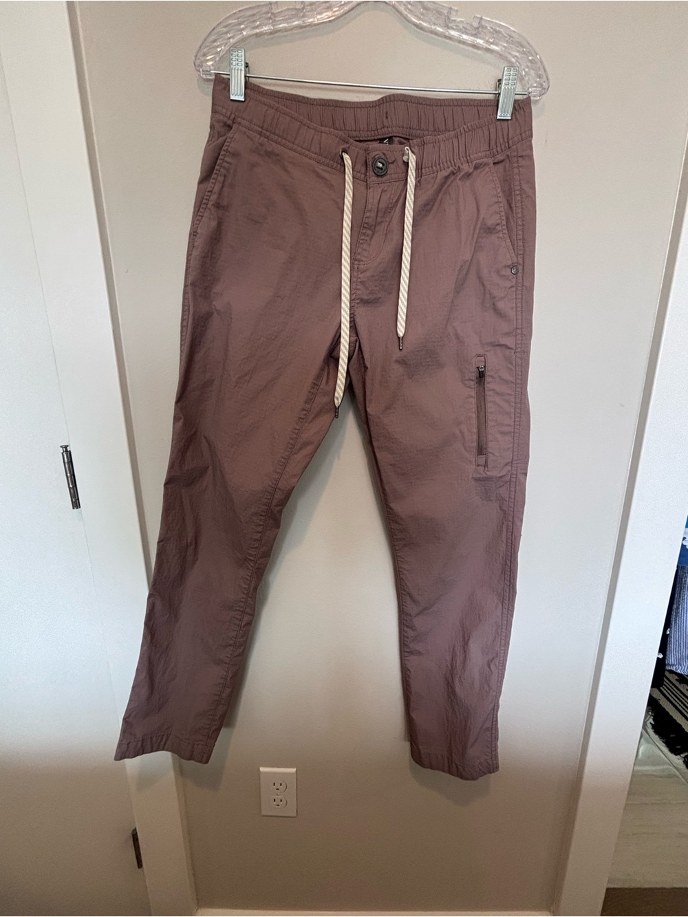 Vuori mauve drawstring jogger pants